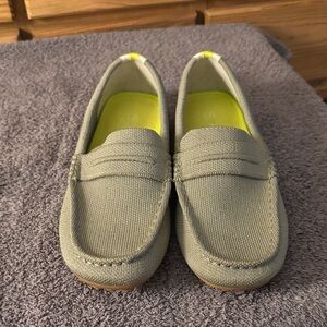 Rothy's Green Shoes with Yellow Detail
